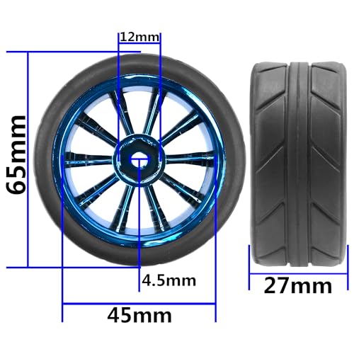 ShareGoo 1/10 RC On-Road Racing Tires
