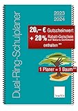 Ferientermine aller Bundesländer bis Winter 2025 , Jahresübersichten, persönliche Angaben, Lehrerstundenpläne, Seite für Vertretungsstunden und geliehen/verliehen Umfang: 160 Seiten mit 2-facher Ringbindung - Format A5 - Laufzeit: August 2023 - Juli 2024