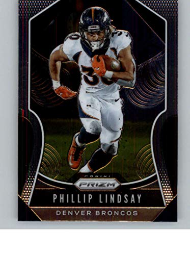 2019 Panini Prizm 203 Phillip Lindsay Denver Broncos NFL Football Trading Card