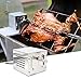 Barbecue motore elettrico per barbecue, 2,5 r/min, in acciaio inox, con girarrosto, girarrosto, accessorio per barbecue da 25 W, 60 kg