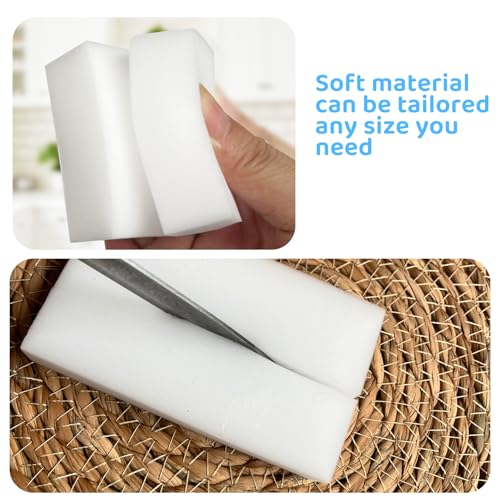 Liyeeeuo 100-pack Melamine Foam Erasers — view 6
