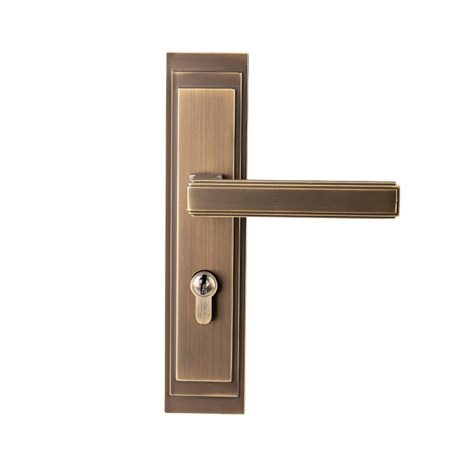 Serrure de porte silencieuse pour éliminer les bruits de claquement sur porte en bois