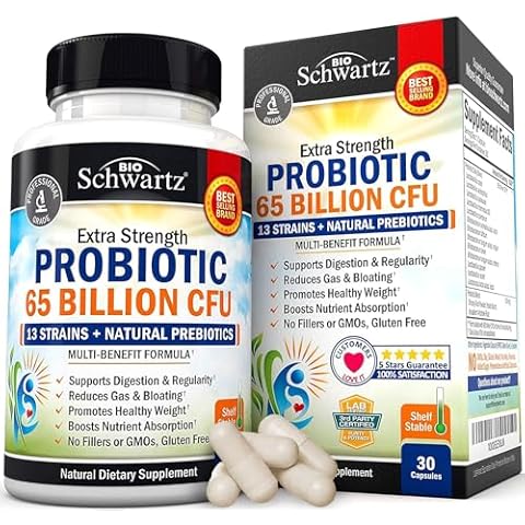 BioSchwartz Probiotic 65 Billion Capsules Cover