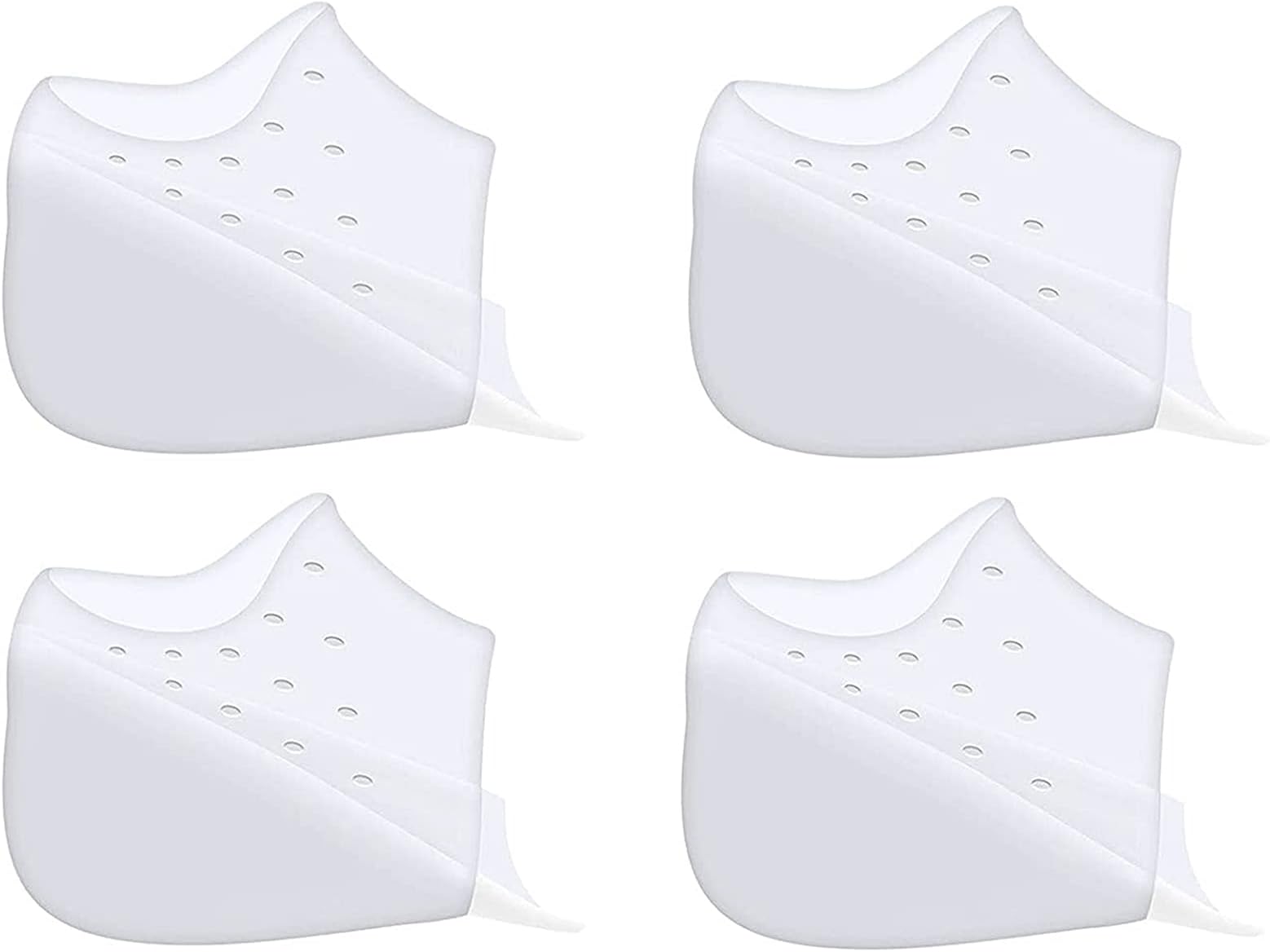 2 Pairs Invisible Height Increase Insole 3CM/4CM Silicone Heel Lift Insole Unisex Invisible Heightening Insoles Shoe Inserts Pads for Men and Women