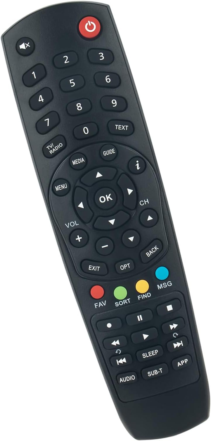 VINABTY Universal Replace Infrared Remote Control Fit for DIGILINE KA-003HD,KA-003HD,KA003HD,ELOKA003HD,TELMFY4303