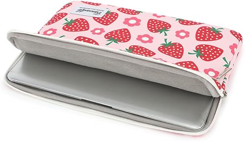 Vista 38 de Canvaslife Patten Laptop Sleeve 14 inch 14.0 inch Laptop Case Bag (flor amarilla)