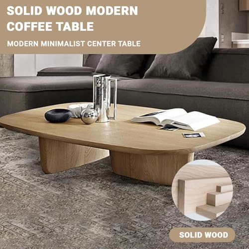 Table basse en bois massif pour optimiser et sublimer les petits salons - 5