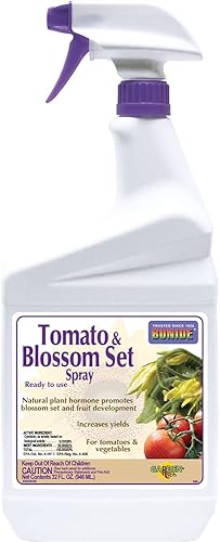 Bonide Chemical RTU Tomato and Blossom Set Spray hormonas para tomates y vegetales 32 onzas