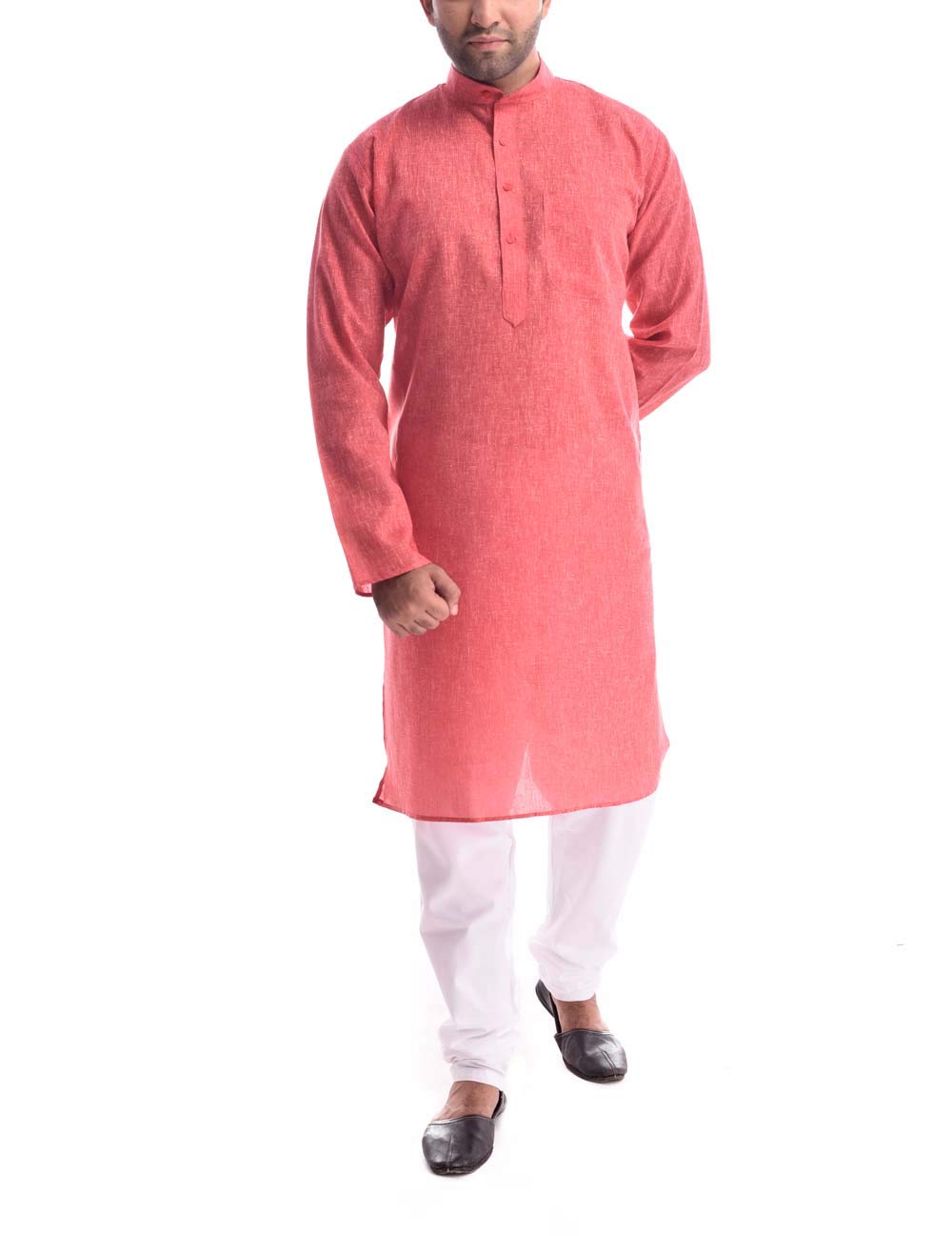 Kurta Royal transpirable de lino y algodón contra el calor 5