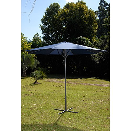 Ombrelone Automático Azul Itapuã 3m para Jardim com Saída de Ar - MOR 9003