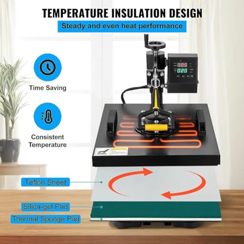 Máquina termofijadora profesional de rotación 360° miniatura 2