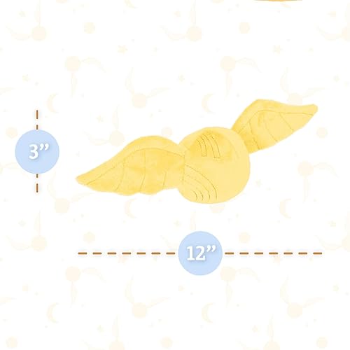 Miniatura 5 de KIDS PREFERRED Regalos de Harry Potter, mini peluches de Snitch dorados para bebés, juguetes de bebé de Harry Potter para niños pequeños, decoración