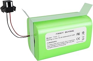 Fancy Buying 14.4V 4000mAh Replacement Battery Compatible with Ecovacs Deebot N79S, 500, N79, DN622 and Eufy RoboVac 11S, 11S MAX, 15C MAX, RoboVac 30, 30C Robot Vacuum Cleaners