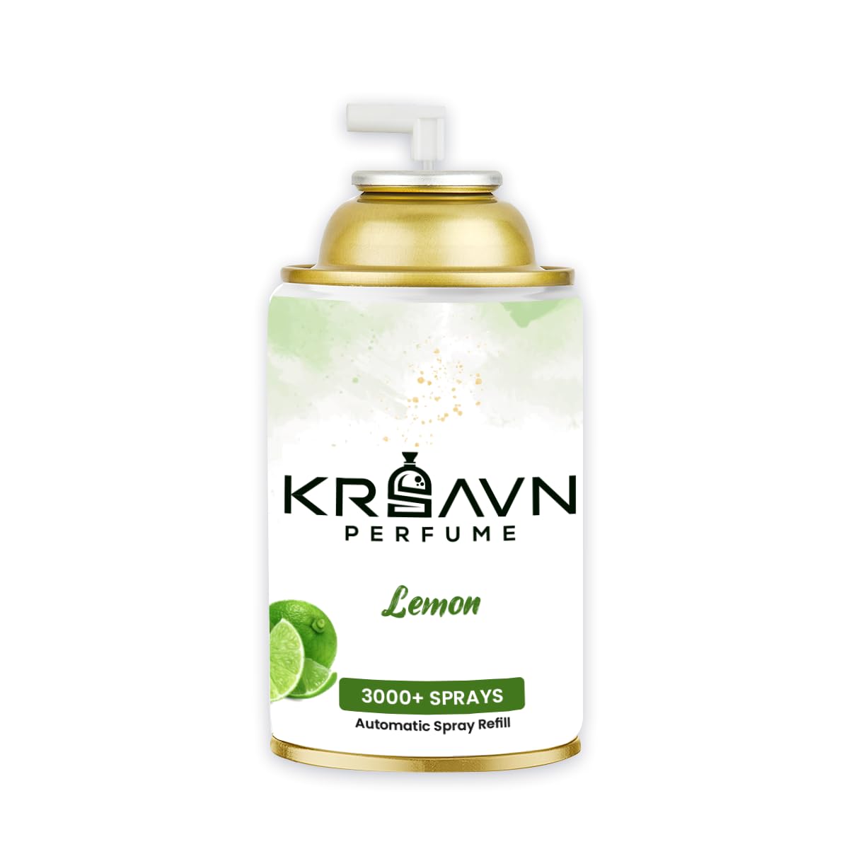 KRSAVN Lemon - Automatic Spray Refill | Lemon Fragrance | 3000+ Sprays Guaranteed | Lasts up to 60 days (265ml)