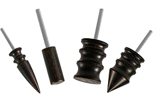 4pcs Leather Burnisher Bits for Rotary Tool - Revitalize Cracks and Scars