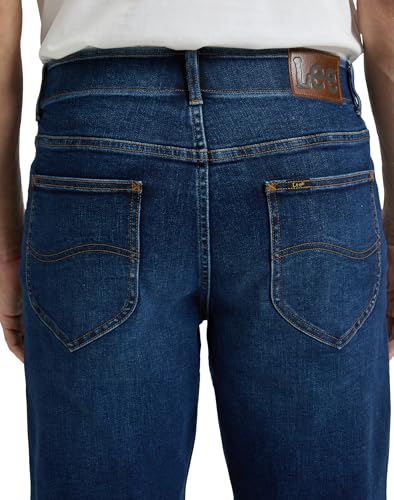 Short en jean Lee Xm pour homme cherchant une coupe classique ajustée sans compression