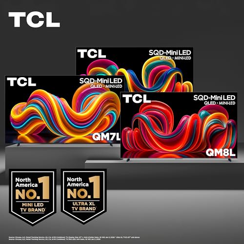 Image of TCL 75 Inch Class X11L | SQD-Mini LED | 75X11L, 2026 Model | 144HZ Ultimate Brightness & Contrast Dolby Vision | Up to LD20K Precise Dimming | Gemini AI Smart Google TV | Dolby Atmos Bang & Olufsen