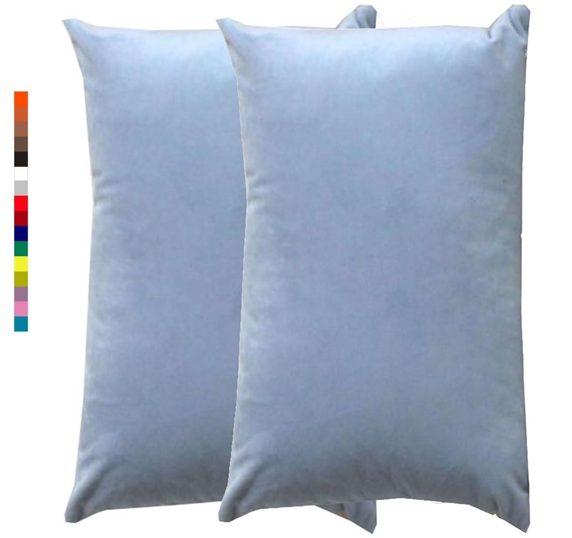 Throw Pillow Cover set of 2 Modern style Cushion Covers Grey Black Pillowcases 2 pack Beige Standard Pillow Cases Pillowcase Protectors with Zips Velvet Decorative Pillow Cover for Sofa Couch Bed(3 Si