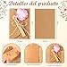 Imagen de Xuniea Set de 4 Piezas Regalo para Amiga Mujer Incluir Bolsa de Lona de Incentivo Bolsa de Cosméticos Llavero con Tarjetas de Felicitación con Flores Regalos de Cumpleaños