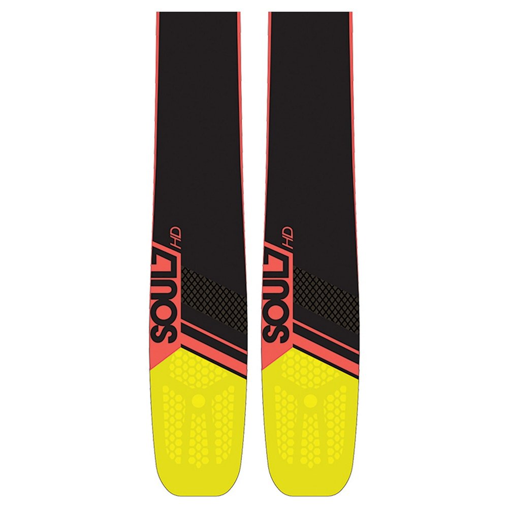 ROSSIGNOL Uomo Freeride Sci Soul 7 HD 180 2017 Ski, Unisex, Nero/Giallo, 180