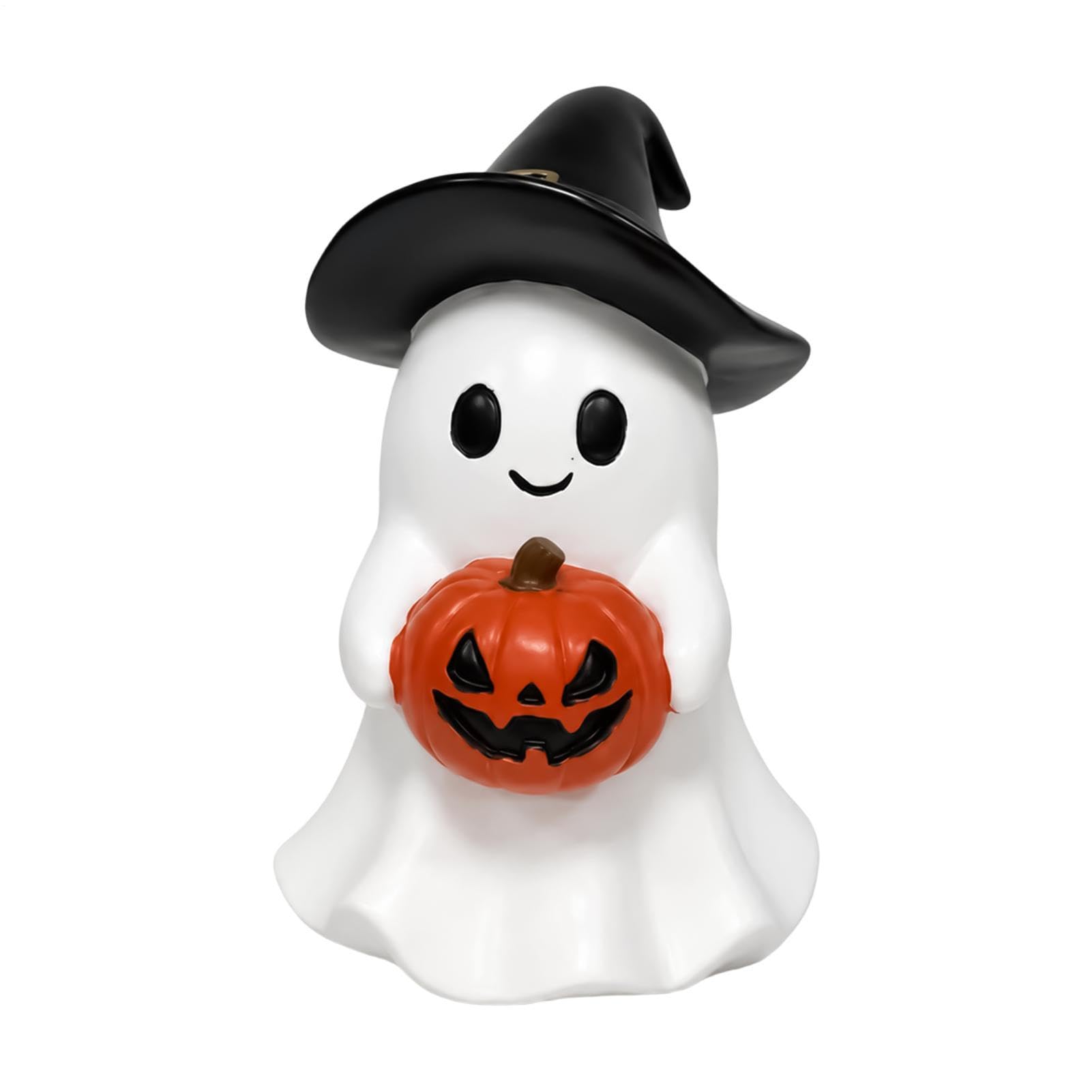 Statue Fantôme Halloween en résine pour étagère et décoration de chambre