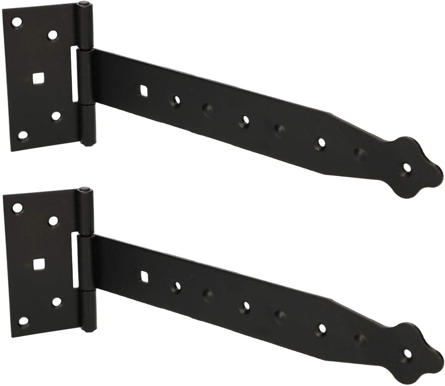 KOTARBAU® T Gate Hinge Set 2 PCS 250 mm (9.84 in) Wooden Gate Door