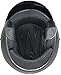 Fuel Helmets Unisex-Adult O5 Series Open Face Helmet, Gloss Black, Medium
