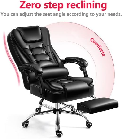 Miniatura 5 de Inicio Sillas de computadora Sillas de oficina Silla de escritorio grande y alta Silla de escritorio Silla de escritorio de computadora Silla