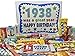Woodstock Candy 1938 80th Birthday Gift Box – Vintage Nostalgic Candy Assortment for 80 Year Old Man or Woman