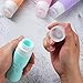 Zafit Travel Bottles for Toiletries, TSA Approved Travel Containers 3oz Leak Proof Travel Tubs Refillable Liquid Travel Accessories for Shampoo Conditioner Lotion Body Wash(Multicolored C)