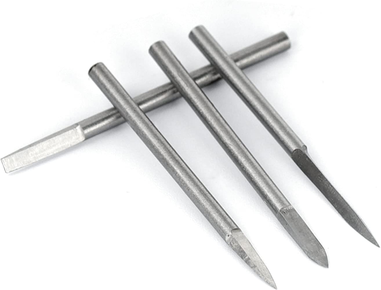 10pcs 2.35/3.0mmシャンクフライスウッドビットカーバイドチップ木工ドリルツール,10個2.35mm