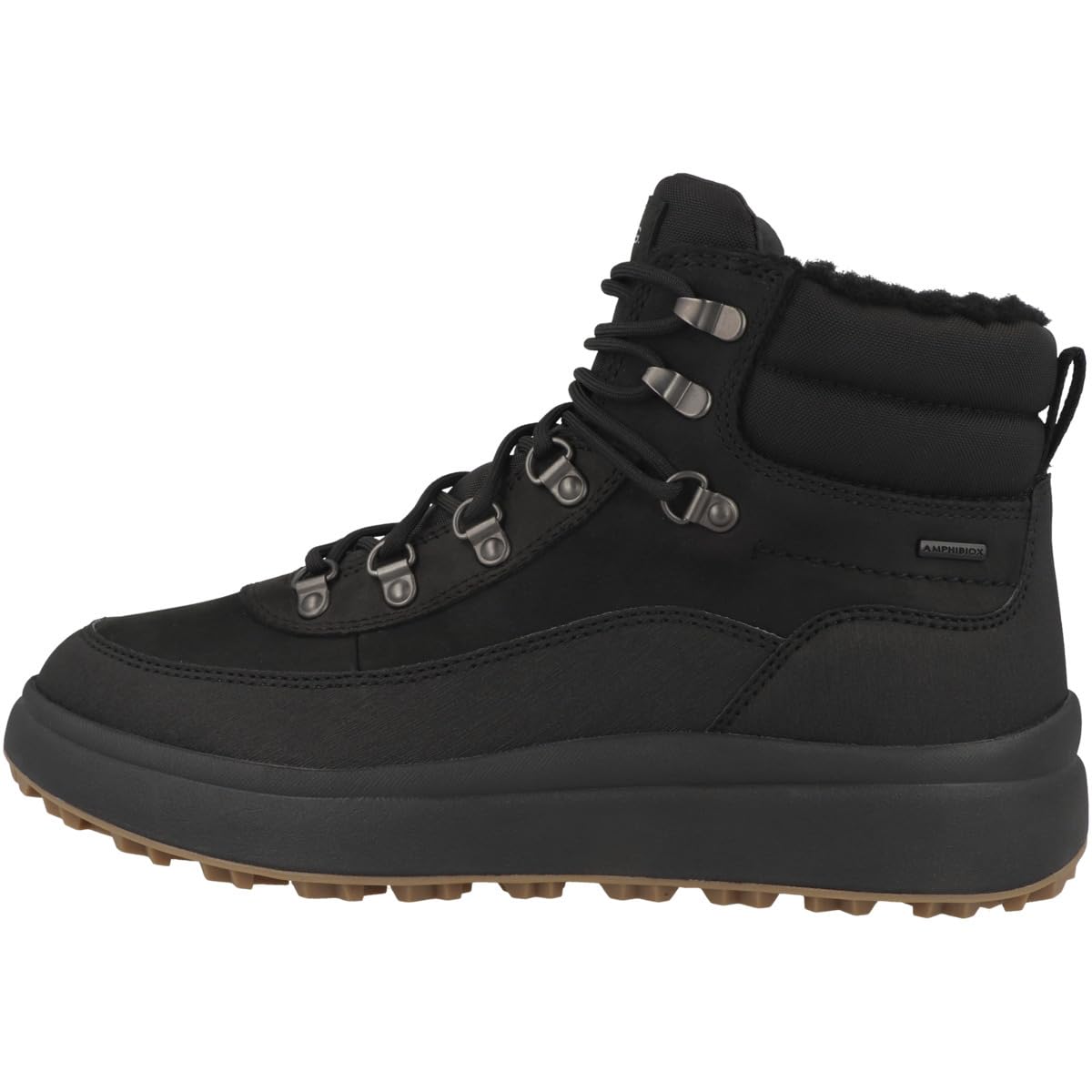 Geox Men's U Granito + Grip B A Ankle Boot, black, 9 UK