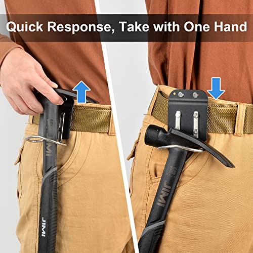 image for Healvaluefit Heavaluefit HammerCatcher, Hammer Holder for Tool Belt, Q