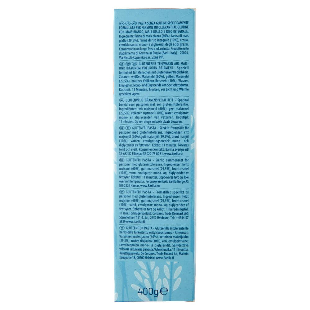Italian Gourmet Glutenfreie Italian Gourmet Fusilli senza glutine 24 x 500g | Formato elicoidale, ricetta glutenfrei; hält Pesto, Tomatenragù, Gemüse und, Gesamtnettogewicht 12 kg + Kostenlos Polpa 400g