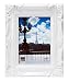 Kiera Grace Virginia Ornate Picture Frame, 4 by 6-Inch, White