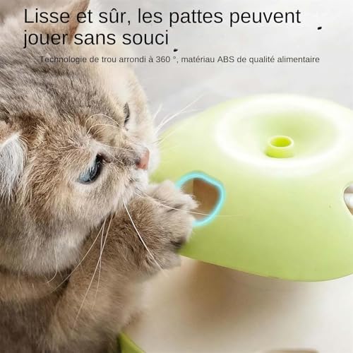Jouet puzzle rechargeable pour chat intelligent et interactif - 6