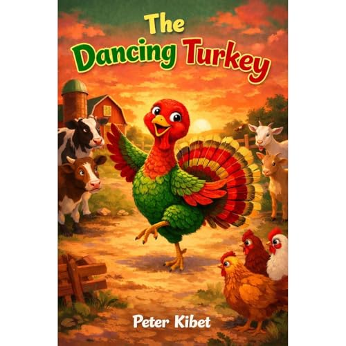 The Red Dancing Turkey Audiolibro Por Peter Kibet arte de portada
