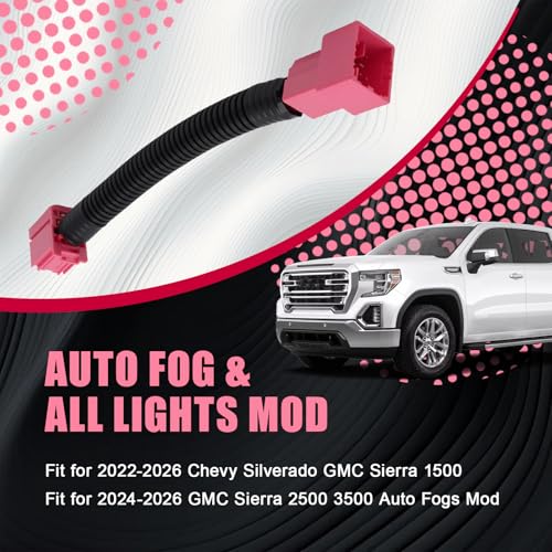 Auto Fog & All Lights Mod Compatible Chevy GMC 2022-2026 miniatura 2