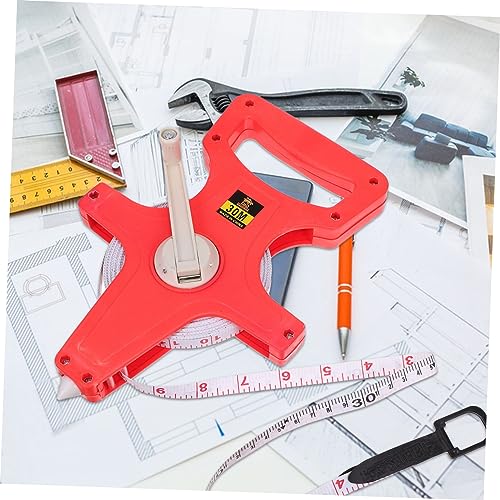 Cinta Métrica Retráctil Angoily Acero 30 m miniatura 5