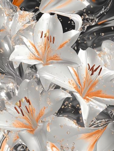 DIY 5D loisirs créatifs adultes fleurs pour retrouver le calme et la concentration