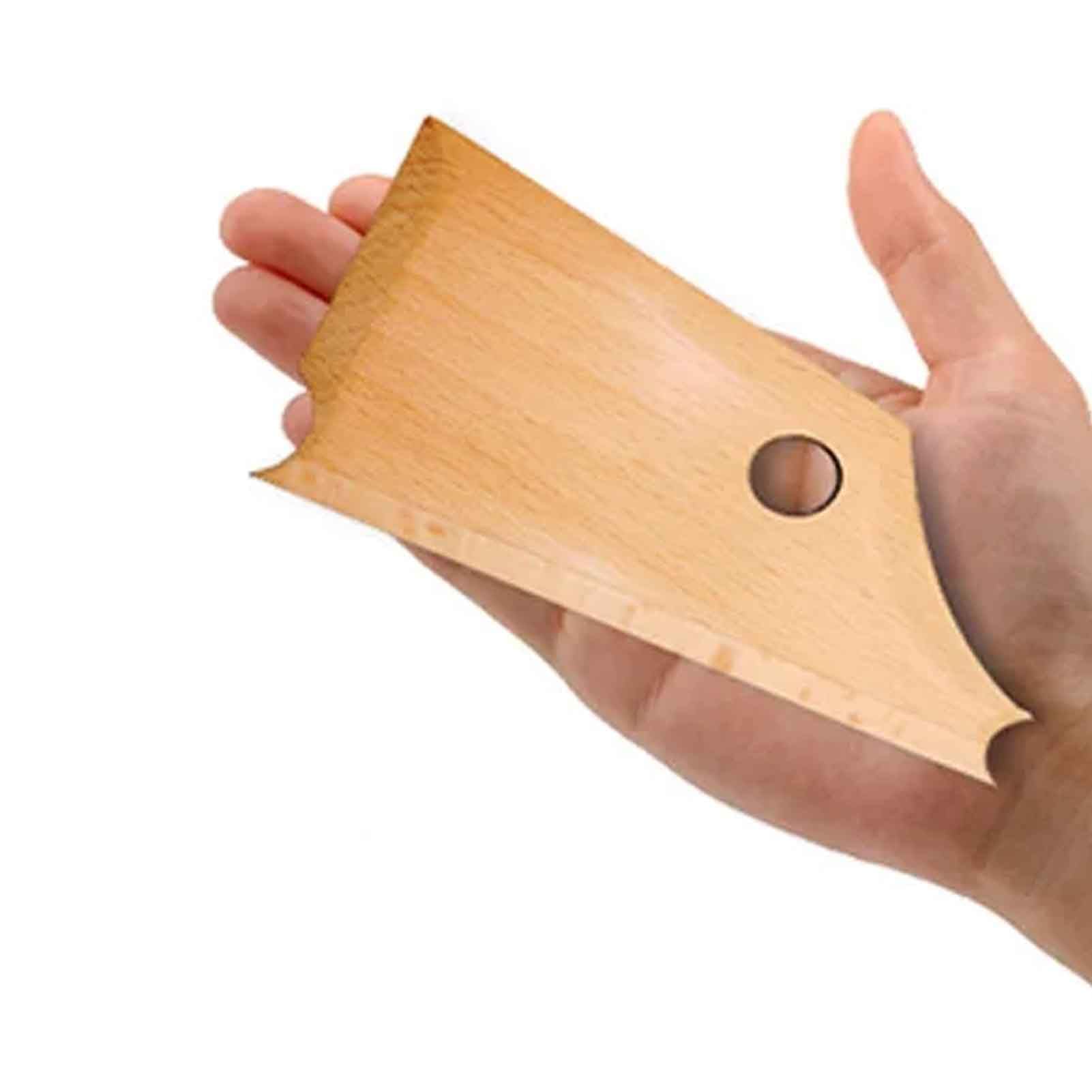Toplionace Juego de 7 Piezas de Herramientas de Cerámica de Esqueleto de Madera, Cuchillo para Esculpir Arcilla, Herramienta de Dibujo y Modelado de Bricolaje