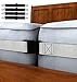 Twin to King Bed Strap Connector Kit – 2 Inch Wide Mattress Joiner Strap & 4 Adjustable Bed Sheet Fasteners -Perfect Solution to Hold in Place Twins Mattresses & Bed Sheets
