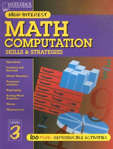 Buy Math Computation Skills & Strategies Level 3 — BookShops.in