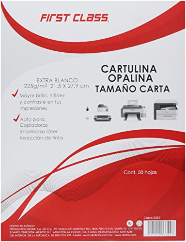 Reviews de Cartulina los mejores 10. 39 Dietrix 3392 Cartulina Opalina, 50 Hojas, 225 G,