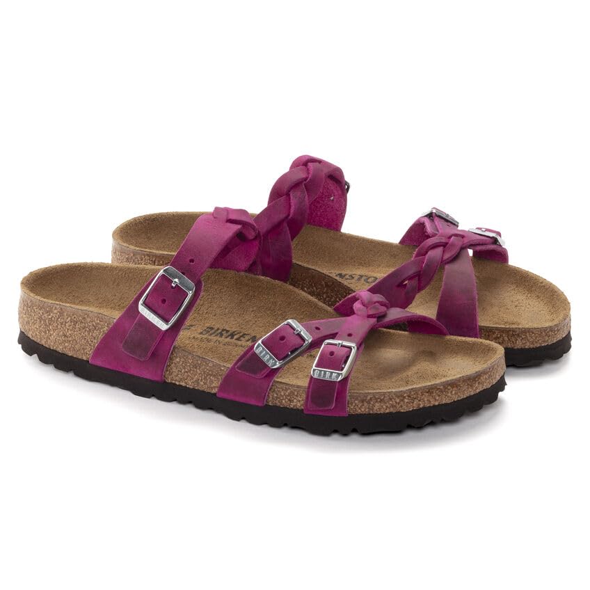 Birkenstock 1023978140 Franca Br Fchsia Oil LTR 404