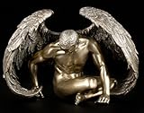 Material: Kaltguß-Bronze Unbekannt Gefallener Engel - Angels Rest - Männliche Akt Figur