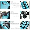 22 Inch Carry On Luggage 22x14x9 Airline Approved Carry On Suitcase With Wheels Hard Shell Carry On Luggage Durable Luggage Carry On Teal Small Suitcase With Cosmetic Carry On Bag