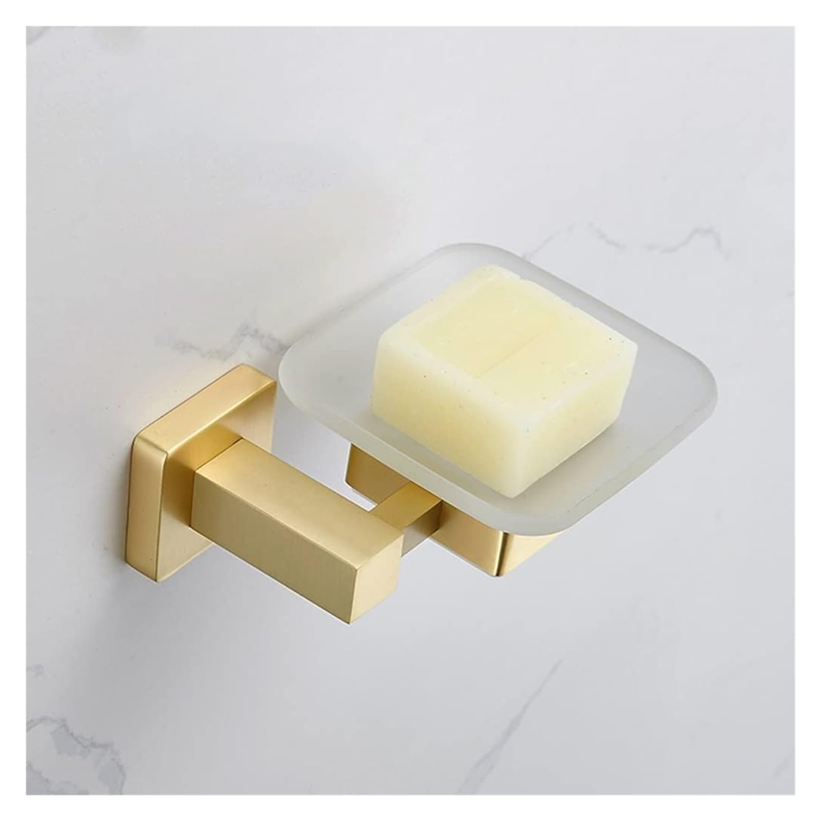Estante para toallas con toallero de latón y barra de cobre para almacenamiento de baño