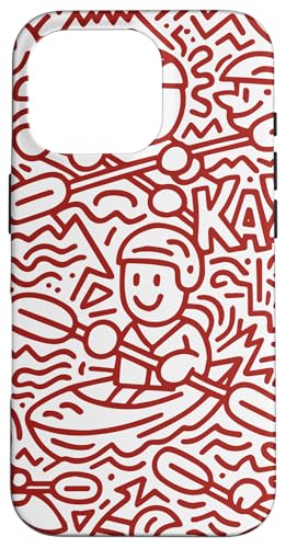 Kayak Canoes-Boat Kayaking, JbN tBbVO JbN V[JbN ނ JbN X}zP[X iPhone 16 Pro p