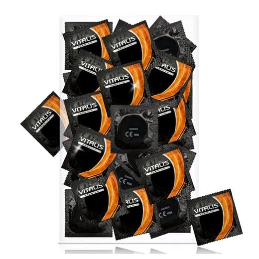 Vitalis - Ribbed - 100 gerippte Premium Kondome